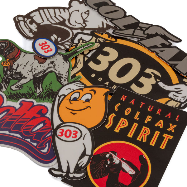 303 Boards - Sticker Pack #10